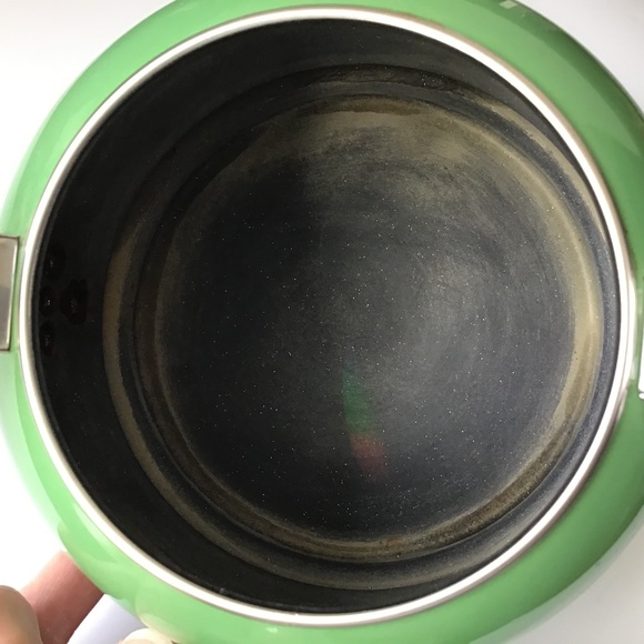 Le Creuset Vintage Fennel Green Kettle Retired Color For Display - Picture 9 of 12